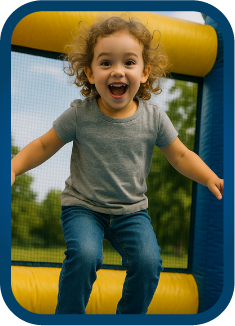 Kids laughing